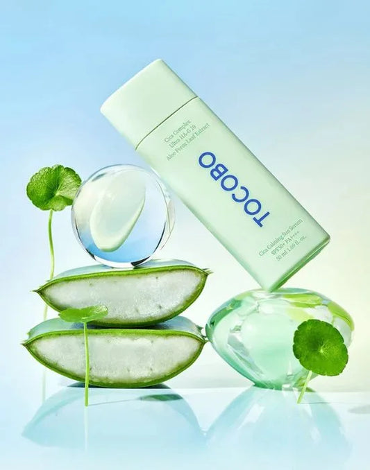 Sérum Solar Calmante Centella Asiática SPF50+ — TOCOBO