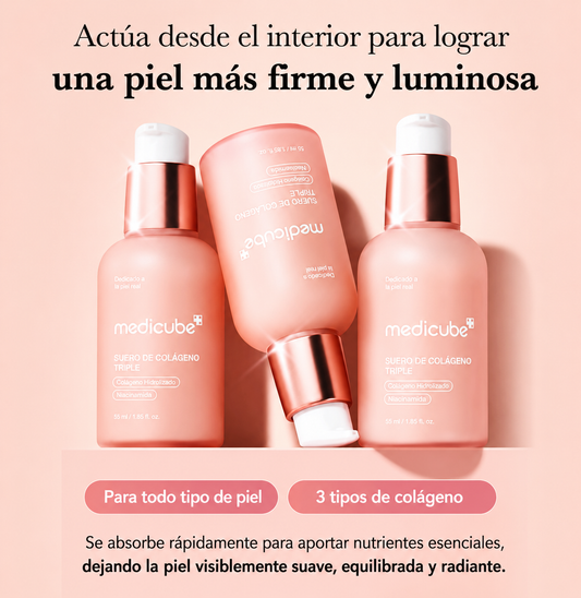 Sérum Reafirmante Triple Colágeno — Medicube